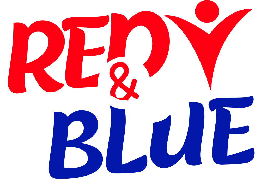 RED & BLUE logo